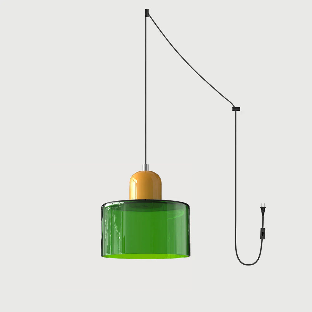 Bauhaus Collection | Round Glass Pendant Light with Soft Diffused Glow | Minimalist Design for Elegant Kitchen Lighting 57