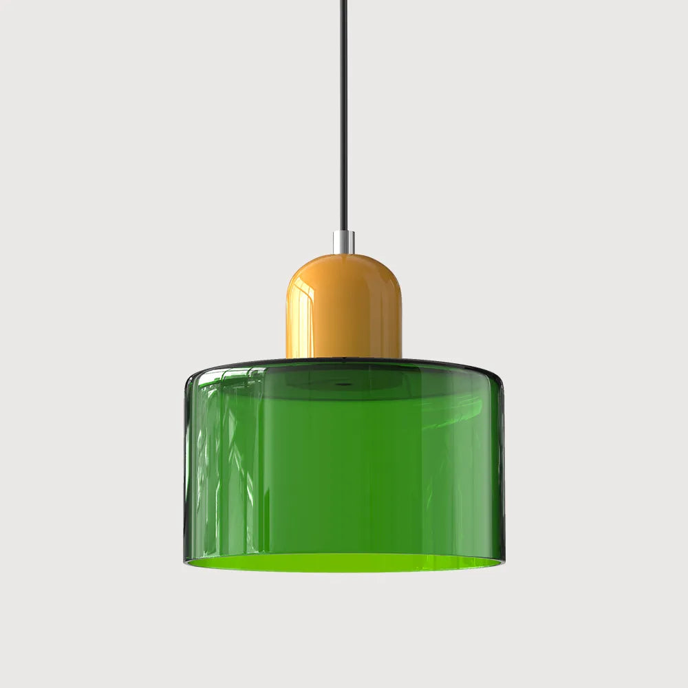 Bauhaus Collection | Round Glass Pendant Light with Soft Diffused Glow | Minimalist Design for Elegant Kitchen Lighting 59