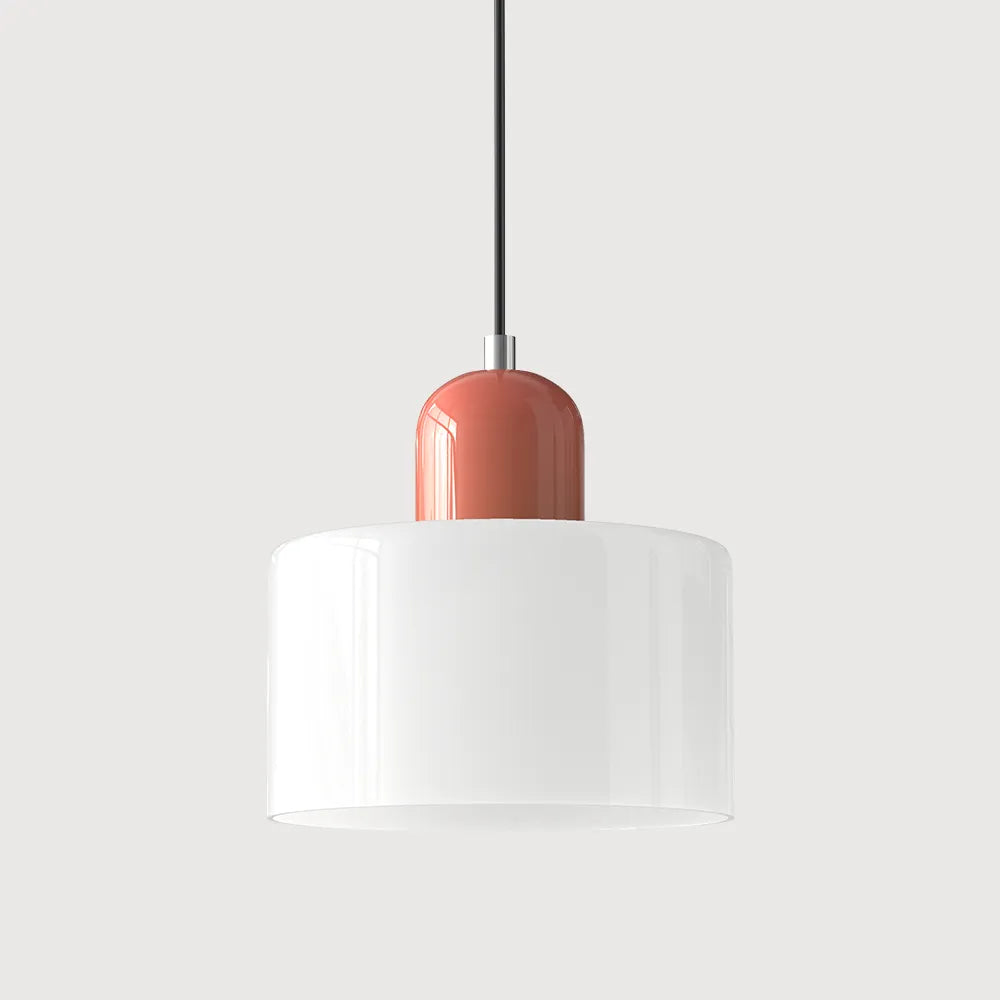 Bauhaus Collection | Round Glass Pendant Light with Soft Diffused Glow | Minimalist Design for Elegant Kitchen Lighting 62