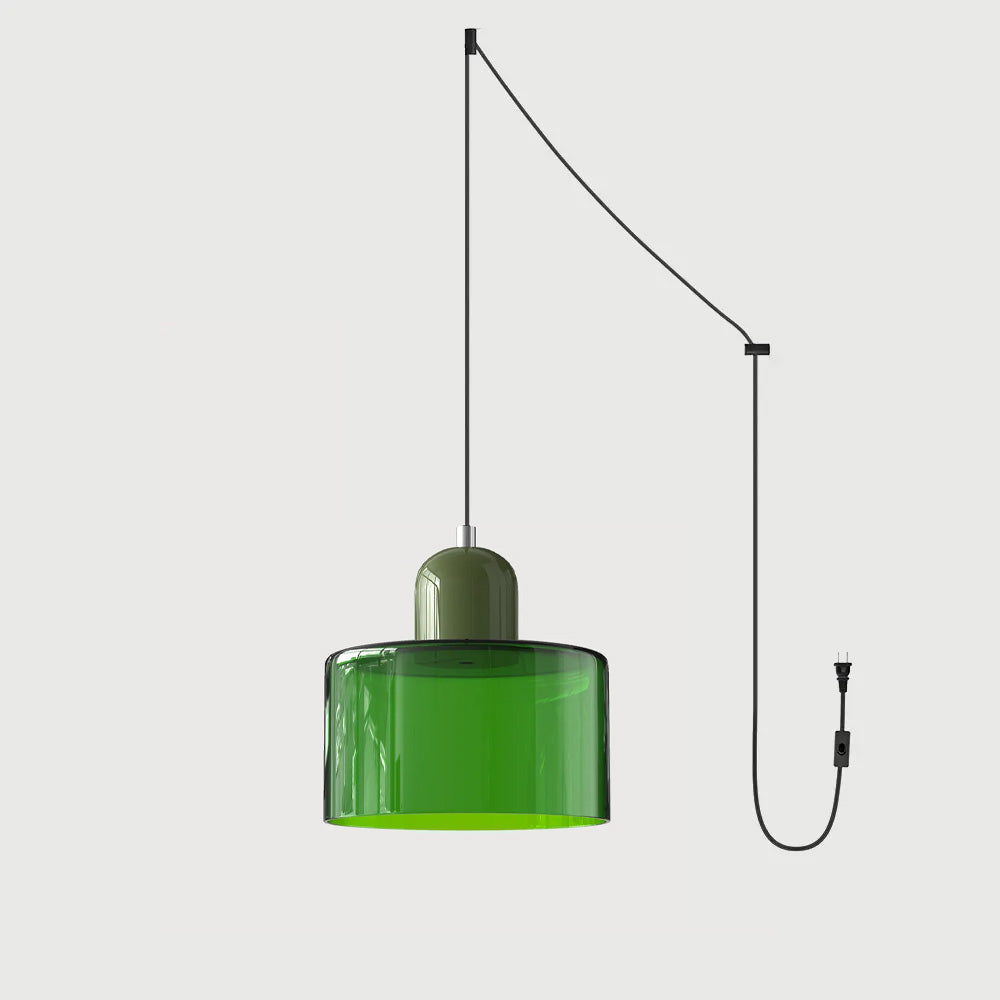 Bauhaus Collection | Round Glass Pendant Light with Soft Diffused Glow | Minimalist Design for Elegant Kitchen Lighting 68