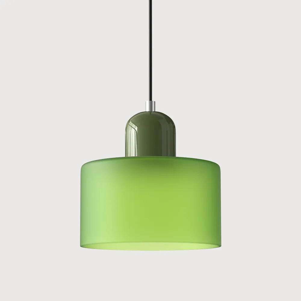 Bauhaus Collection | Round Glass Pendant Light with Soft Diffused Glow | Minimalist Design for Elegant Kitchen Lighting 70