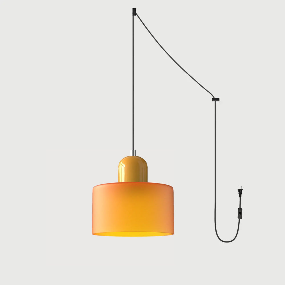Bauhaus Collection | Round Glass Pendant Light with Soft Diffused Glow | Minimalist Design for Elegant Kitchen Lighting 71
