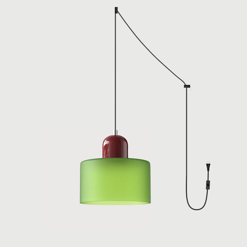 Bauhaus Collection | Round Glass Pendant Light with Soft Diffused Glow | Minimalist Design for Elegant Kitchen Lighting 73