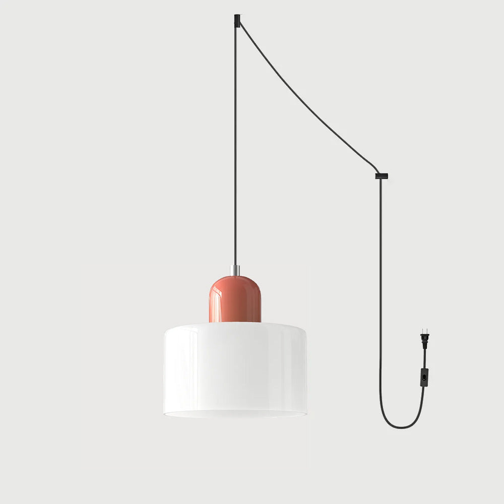 Bauhaus Collection | Round Glass Pendant Light with Soft Diffused Glow | Minimalist Design for Elegant Kitchen Lighting 74