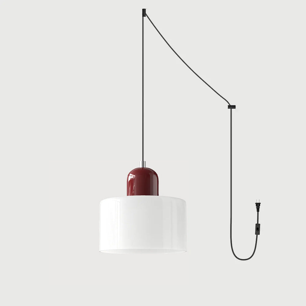 Bauhaus Collection | Round Glass Pendant Light with Soft Diffused Glow | Minimalist Design for Elegant Kitchen Lighting 75