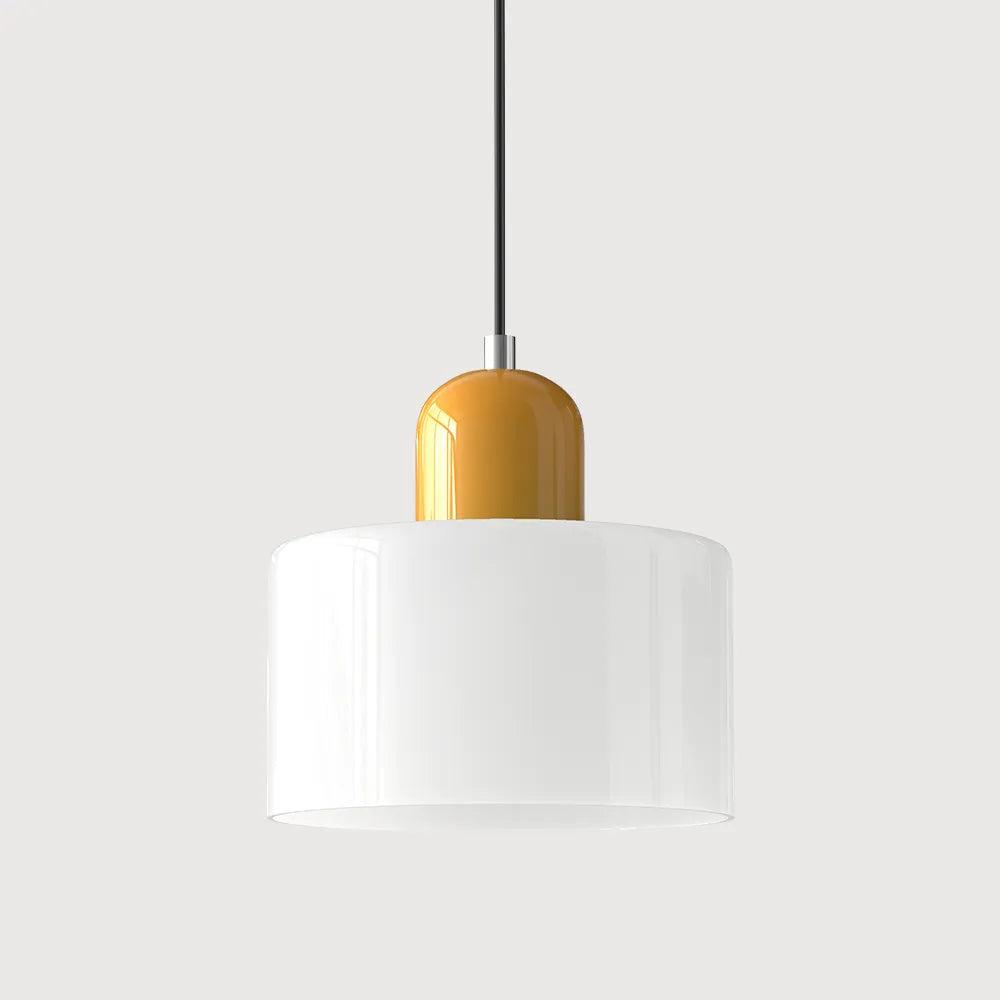 Bauhaus Collection | Round Glass Pendant Light with Soft Diffused Glow | Minimalist Design for Elegant Kitchen Lighting 76