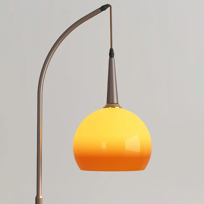Bauhaus Inspired | Bedside Lamp Table with Integrated LED Light | Modern Minimalist Design for Cozy Bedroom Ambiance 7