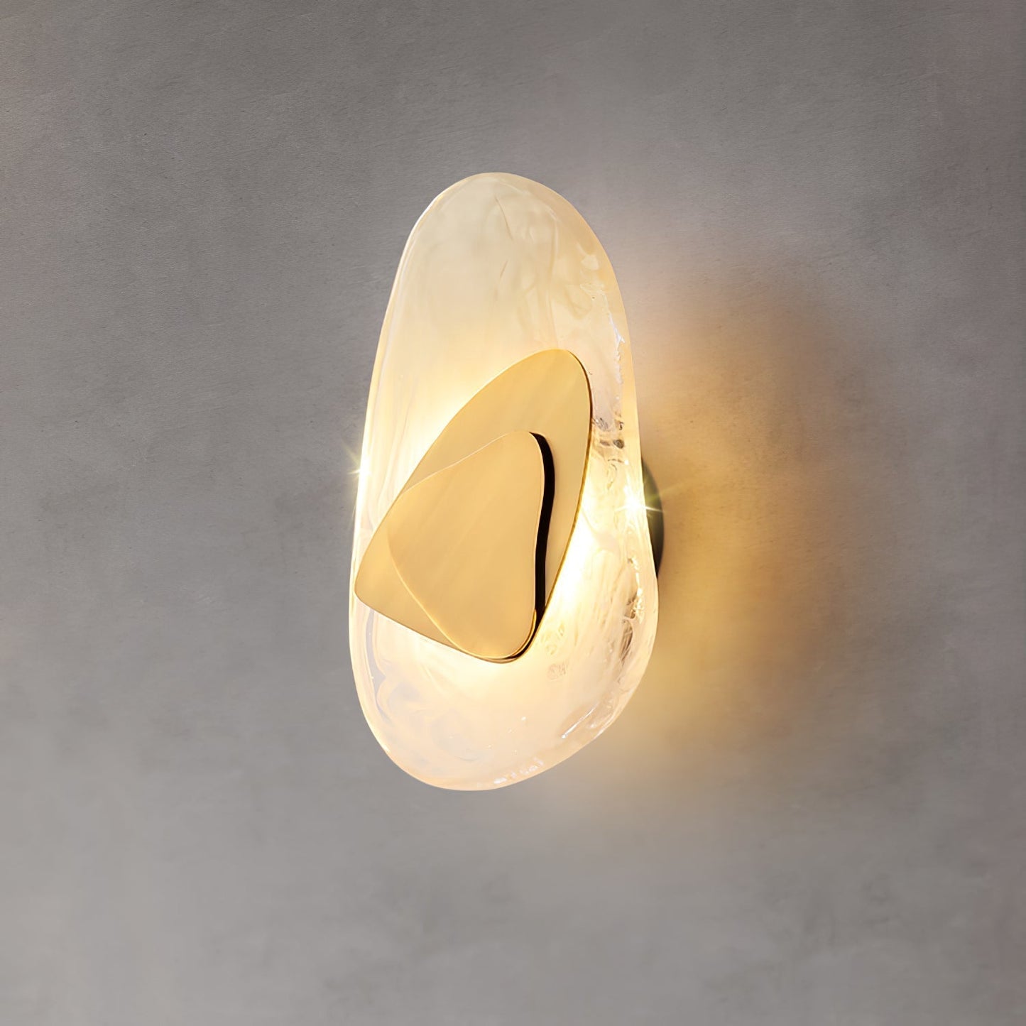 Beatrice | Black Glass Wall Lamp with Sculpted Design | Modern Elegance for Bedrooms and Living Rooms 7