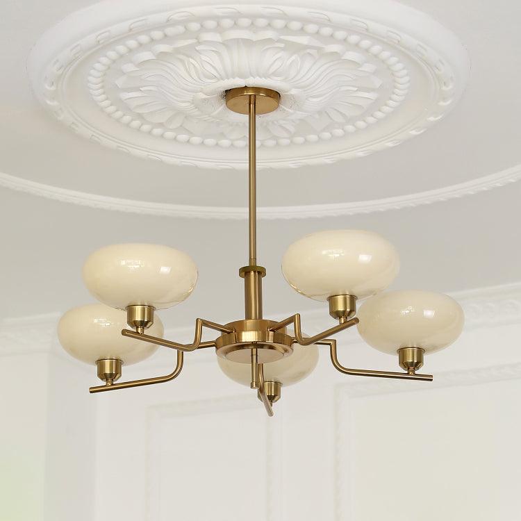 Candy Collection | Modern Chandelier Light with Unique Glass Design | Elegant Fixture for Dining Room