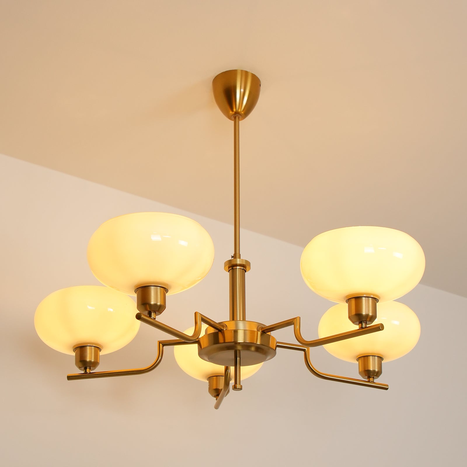 Candy Collection | Modern Chandelier Light with Unique Glass Design | Elegant Fixture for Dining Room