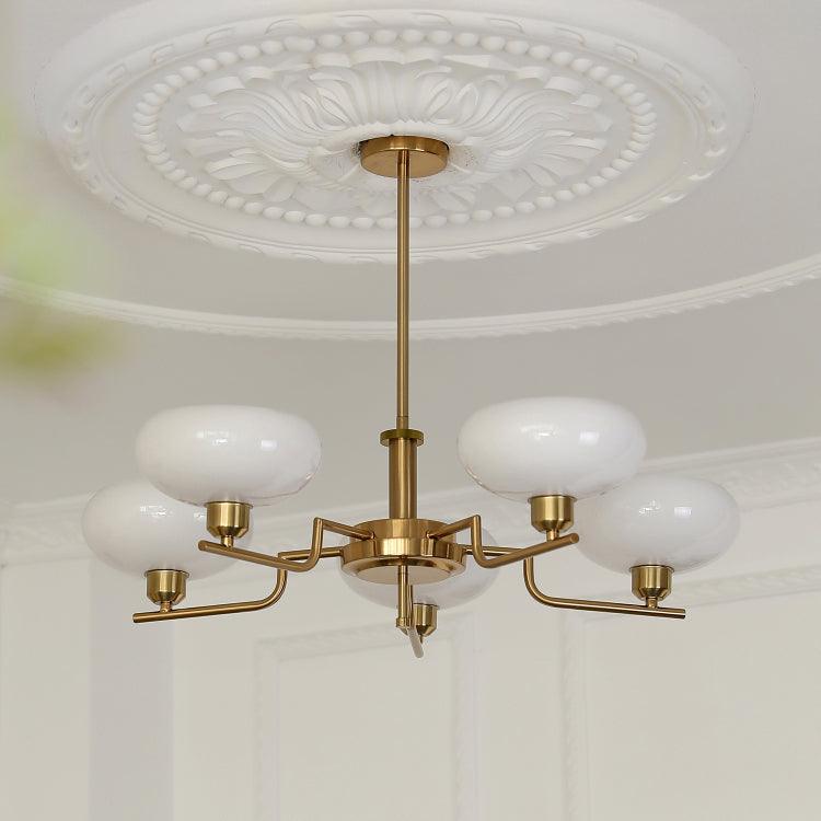 Candy Collection | Modern Chandelier Light with Unique Glass Design | Elegant Fixture for Dining Room