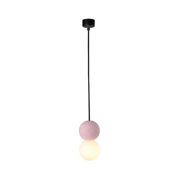 Cement Bowl Pendant Lamp with Opal Glass Shade | Stylish Pendant Lighting for Elegant Home Decor 13