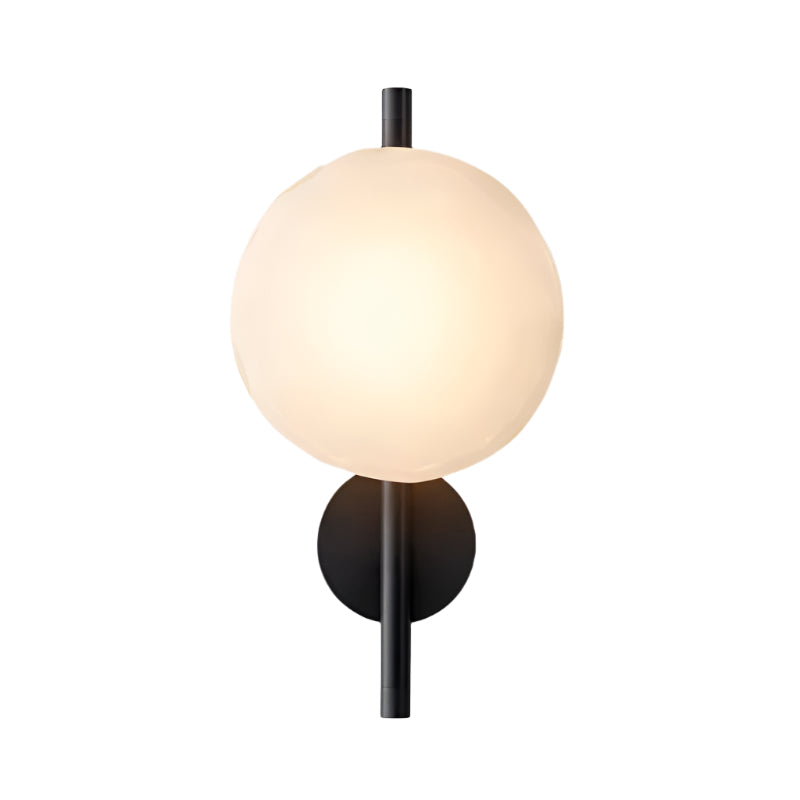 Ceto Collection | Wall Light with Ripple-Textured Glass | Minimalist Sconce for Soft Illumination 12