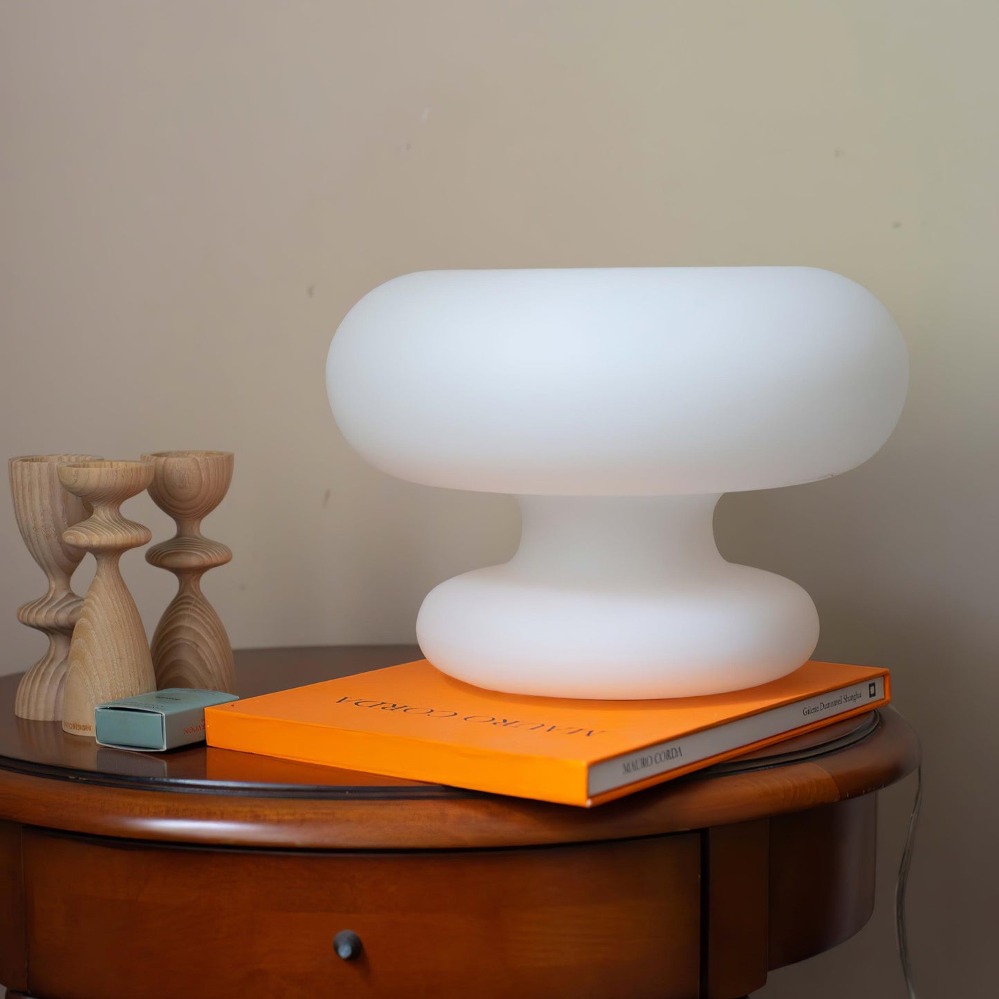 Charming Donut Table Lamp with Soft Lighting | Unique Design for Cozy Ambiance 0