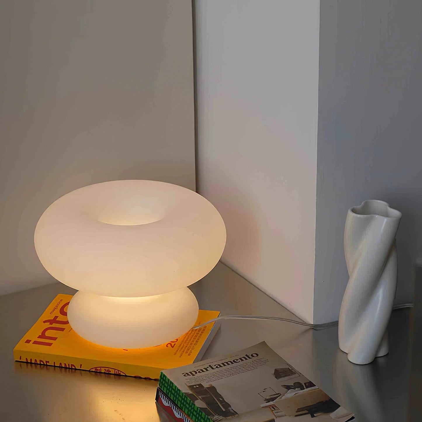 Charming Donut Table Lamp with Soft Lighting | Unique Design for Cozy Ambiance 4