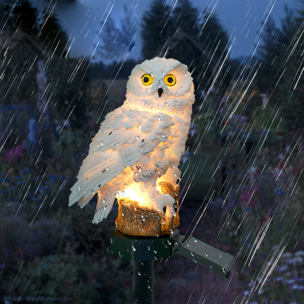 Charming Solar Owl Lamp Set | Eco-Friendly LED Lighting for Outdoor Spaces 2