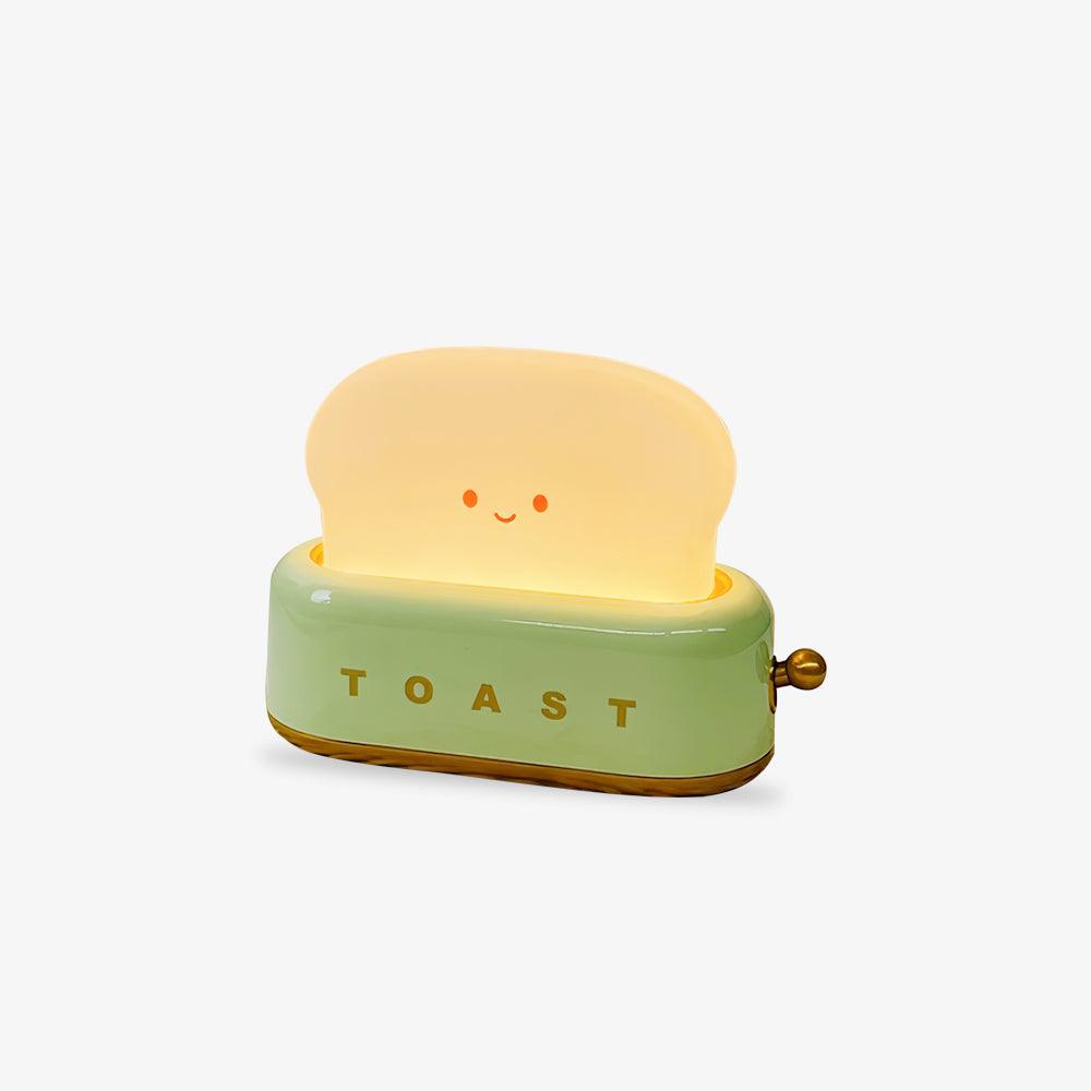Charming Toaster Design Table Lamp with Adjustable Brightness | Portable Cordless Night Light for Home and Office 6