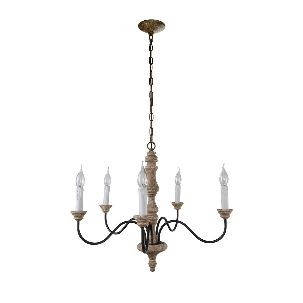 Farmhouse Candle Chandelier | 2 Colours