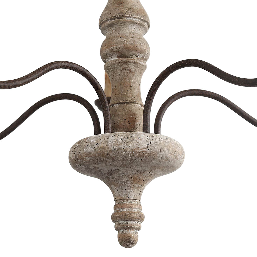 Farmhouse Candle Chandelier | 2 Colours