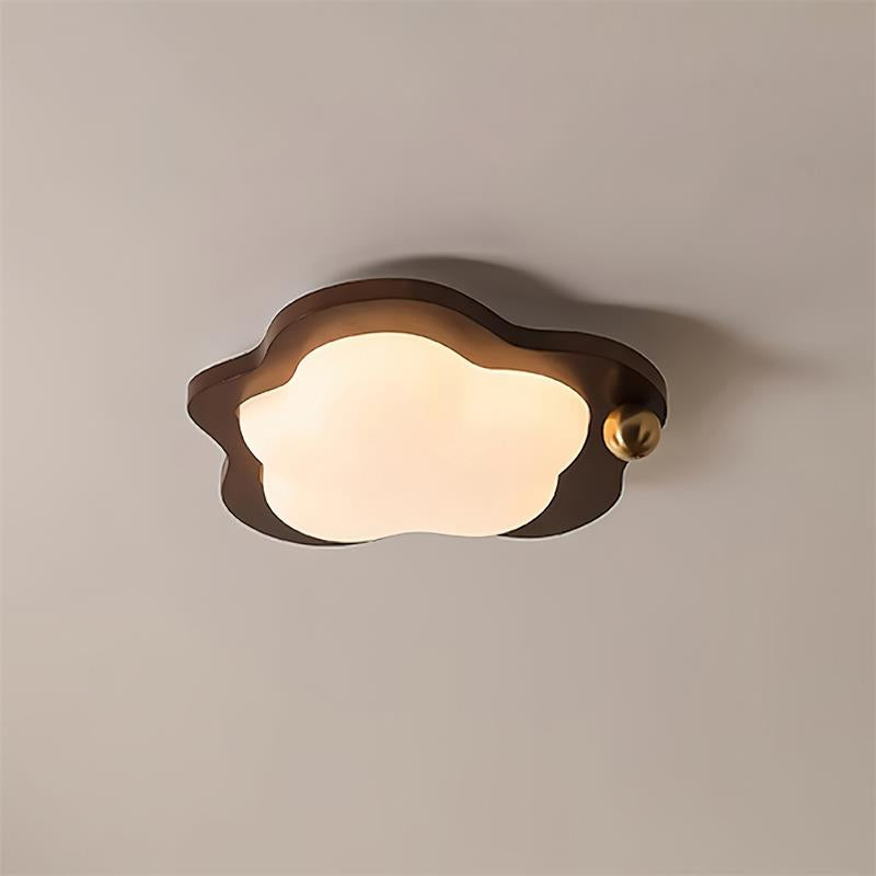 Cloud-Inspired Flush Mount Ceiling Light with Integrated LED Design | Stylish Fixture for Modern Spaces 0