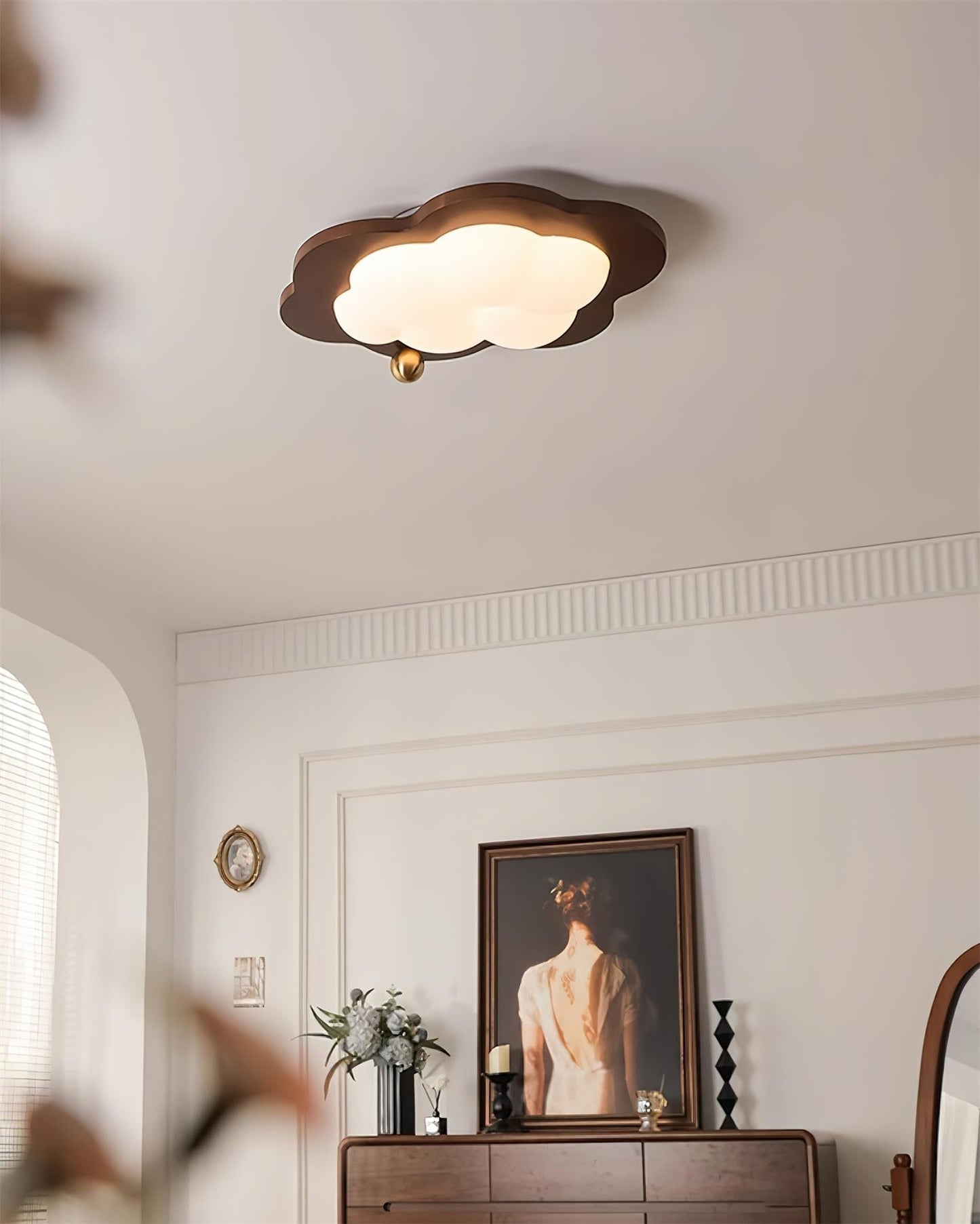 Cloud-Inspired Flush Mount Ceiling Light with Integrated LED Design | Stylish Fixture for Modern Spaces 7