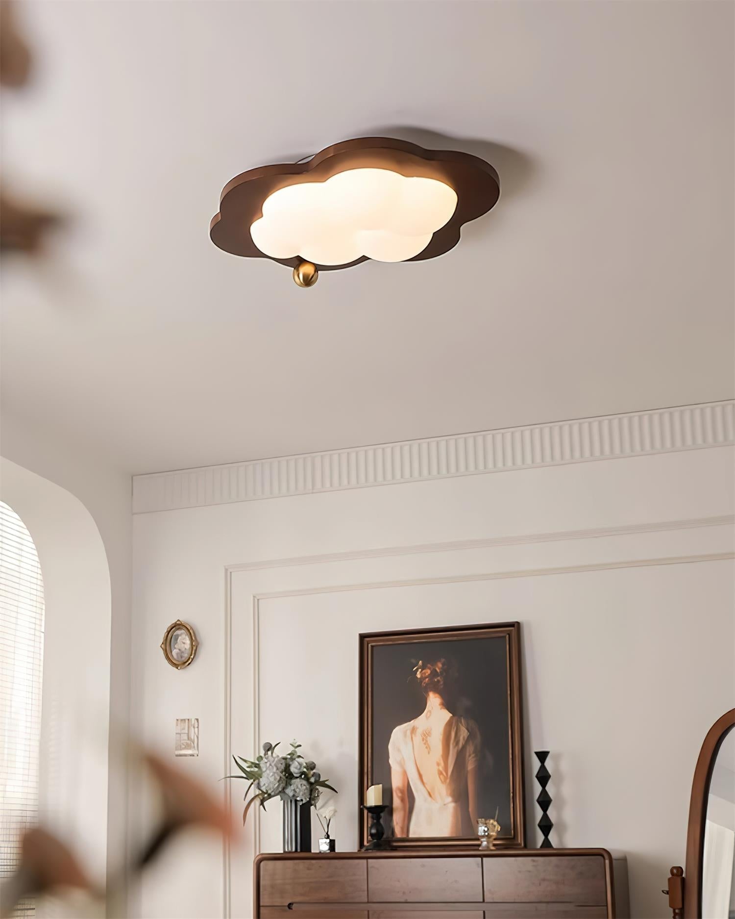 Cloud-Inspired Flush Mount Ceiling Light with Integrated LED Design | Stylish Fixture for Modern Spaces 7