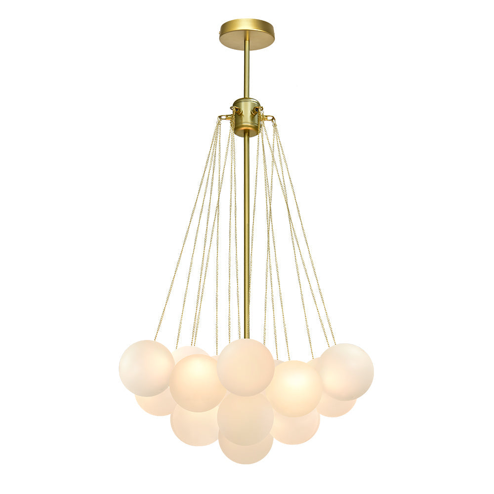 Contemporary Glass Bubble Chandelier Light