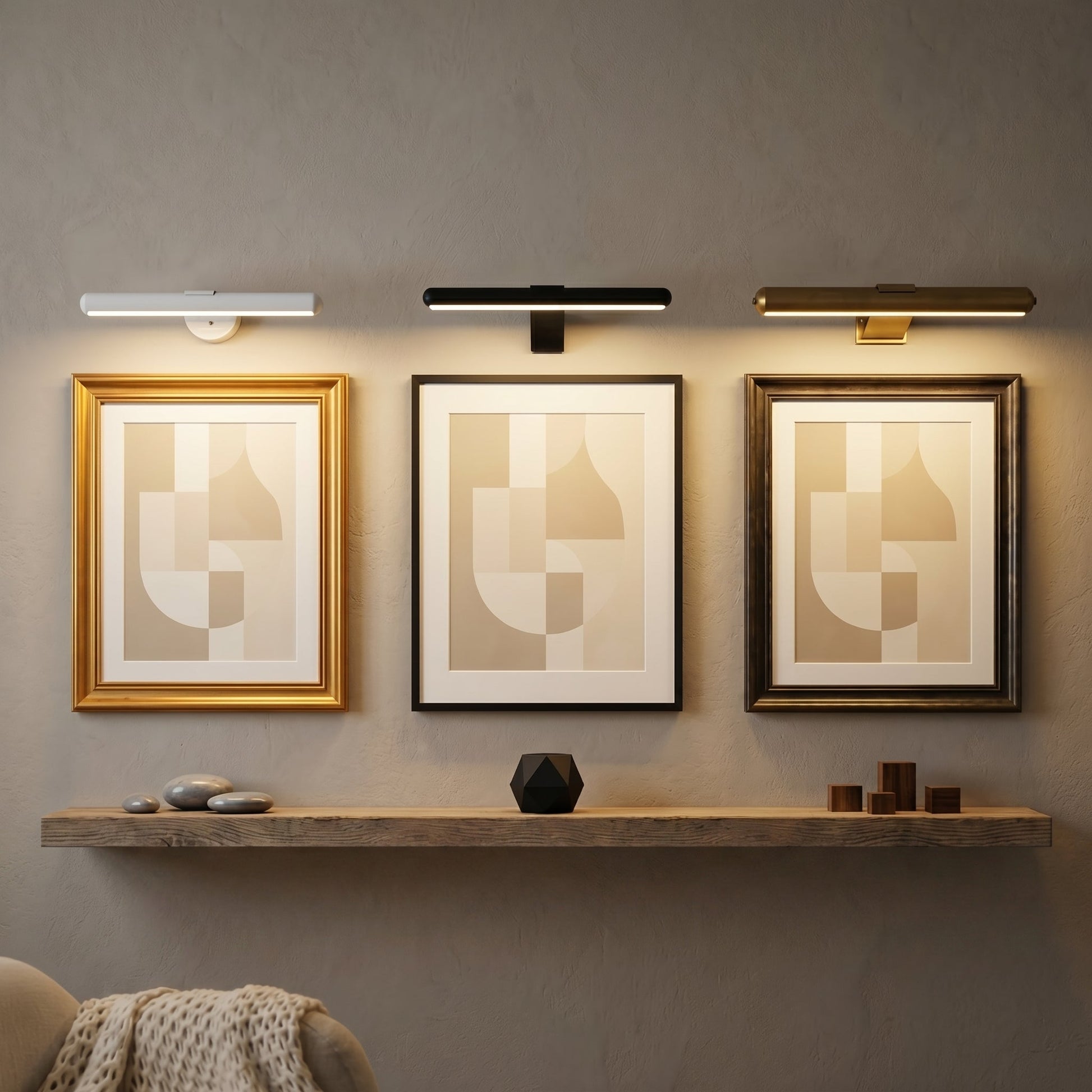 Cordless Battery Operated Picture Light with Adjustable LED | Wireless Design for Stunning Artwork Display 1