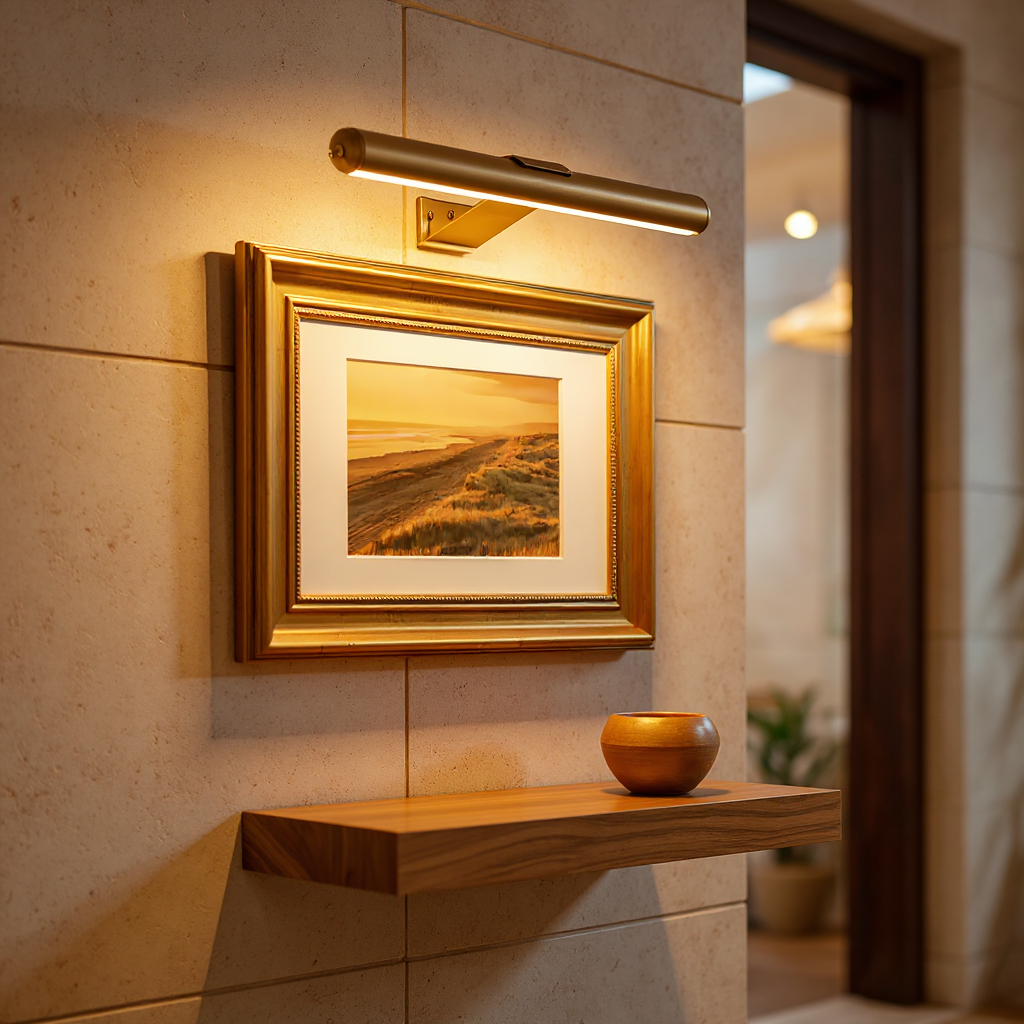 Cordless Battery Operated Picture Light with Adjustable LED | Wireless Design for Stunning Artwork Display 6