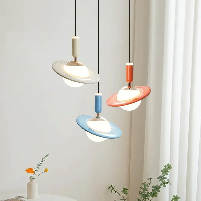 Cosmic Glow | Modern Pendant Light with Adjustable Height & LED | Stylish Kitchen Pendant Lighting for Ambient Elegance 1
