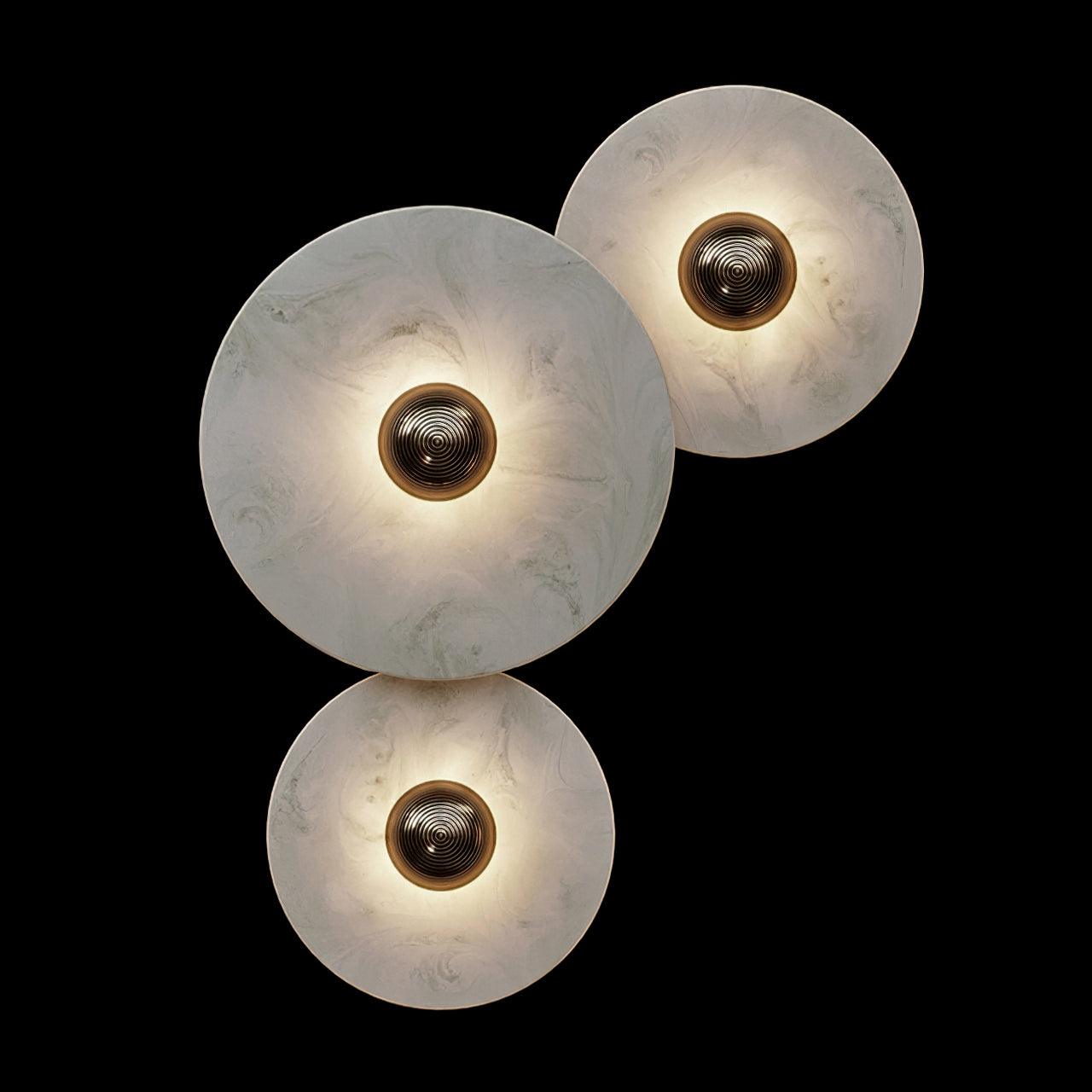 Cryn Collection | Wall Lamp with Sculptural Alabaster Design | Soft Glow for Modern Indoor Spaces 12