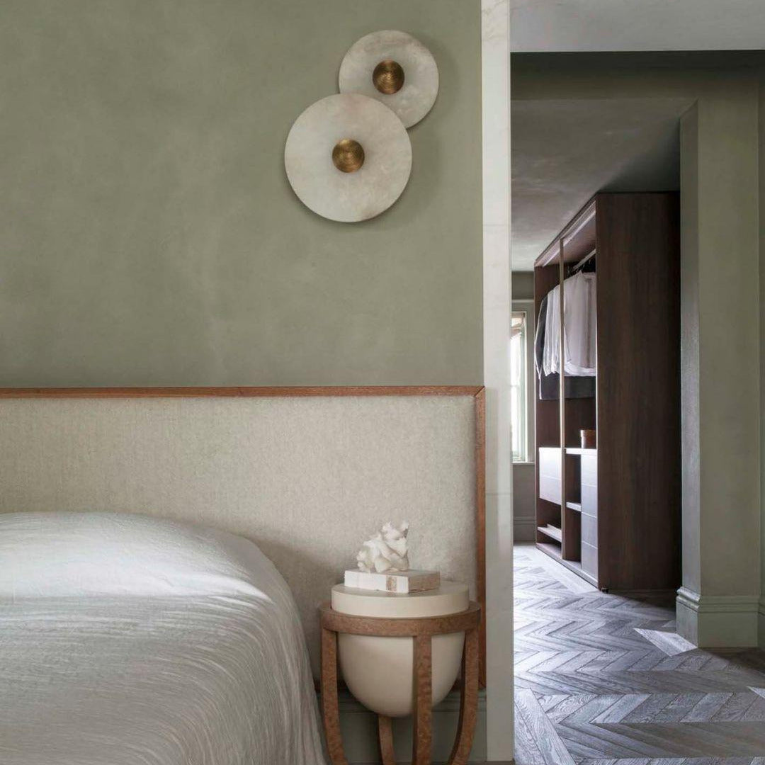 Cryn Collection | Wall Lamp with Sculptural Alabaster Design | Soft Glow for Modern Indoor Spaces 7