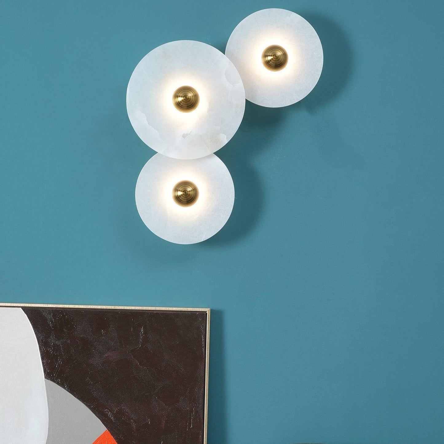 Cryn Collection | Wall Lamp with Sculptural Alabaster Design | Soft Glow for Modern Indoor Spaces 8