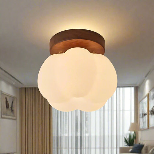 CucurbitaGlow | Charming Playful LED Ceiling Light Fixture 0