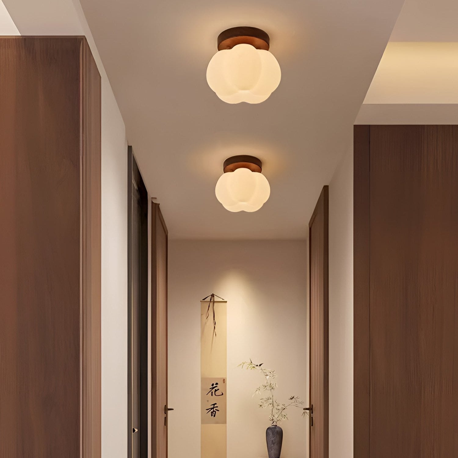CucurbitaGlow | Charming Playful LED Ceiling Light Fixture 5
