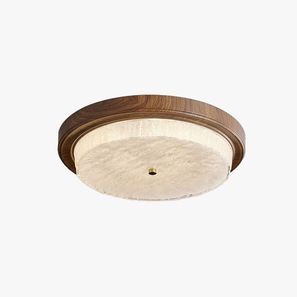 Ozawa Rippling Water Wood Ceiling Light