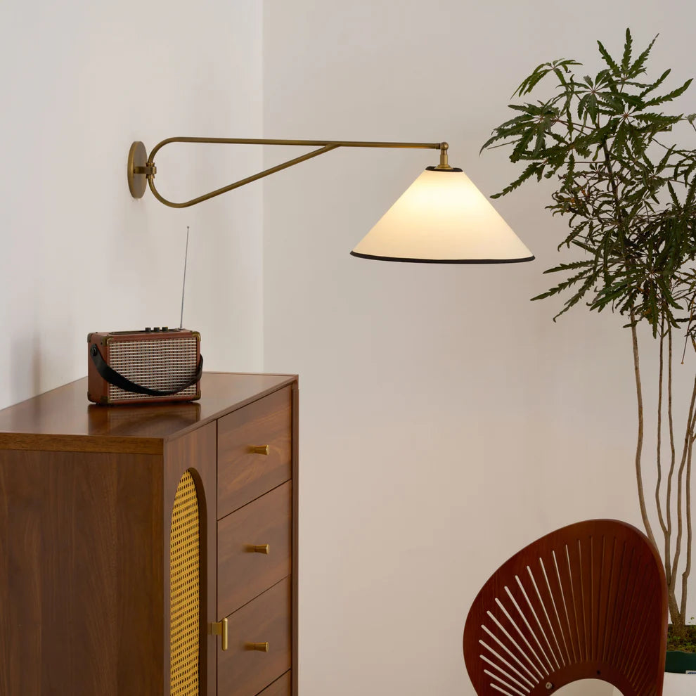 Alessio vintage wall light bedroom
