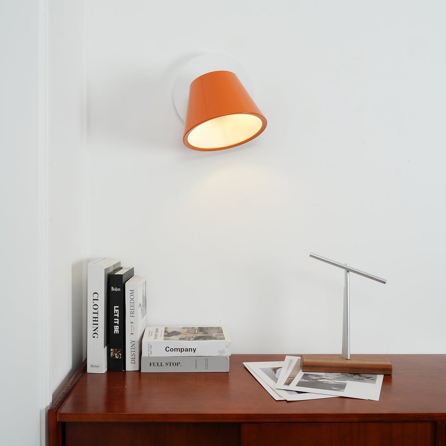 Dual Shade Wall Lamp | Metal Wall Lights with Adjustable Brightness | Modern Design for Versatile Spaces 2