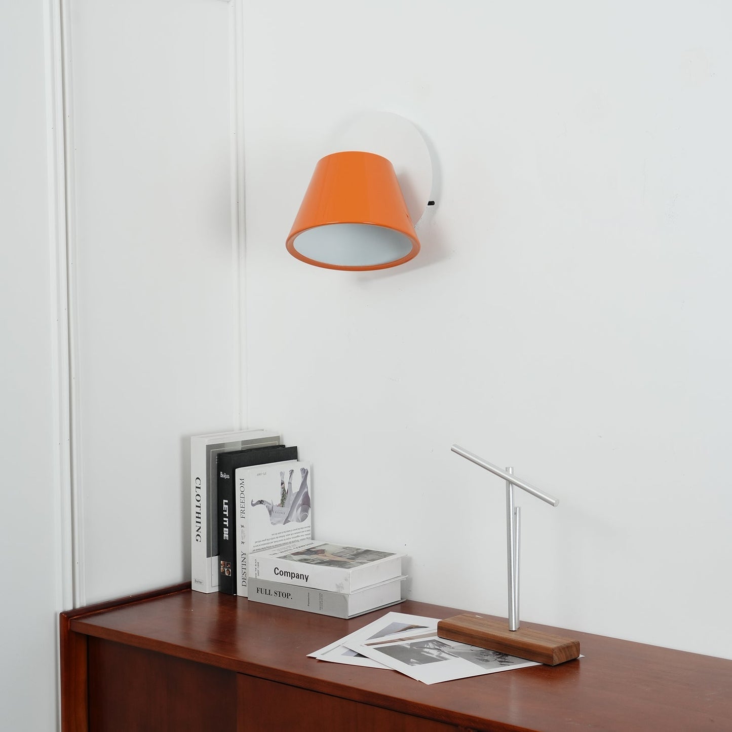 Dual Shade Wall Lamp | Metal Wall Lights with Adjustable Brightness | Modern Design for Versatile Spaces 4