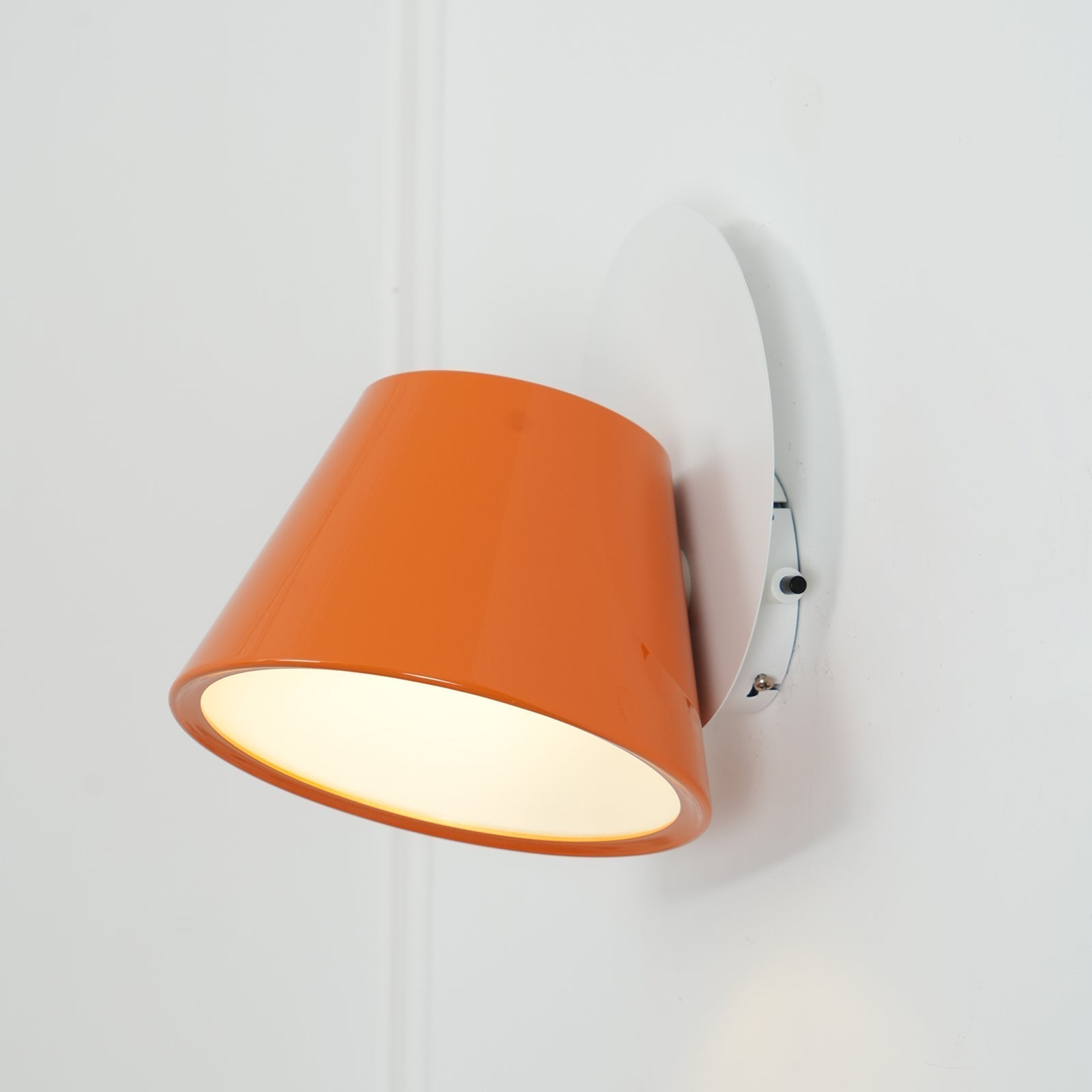 Dual Shade Wall Lamp | Metal Wall Lights with Adjustable Brightness | Modern Design for Versatile Spaces 5