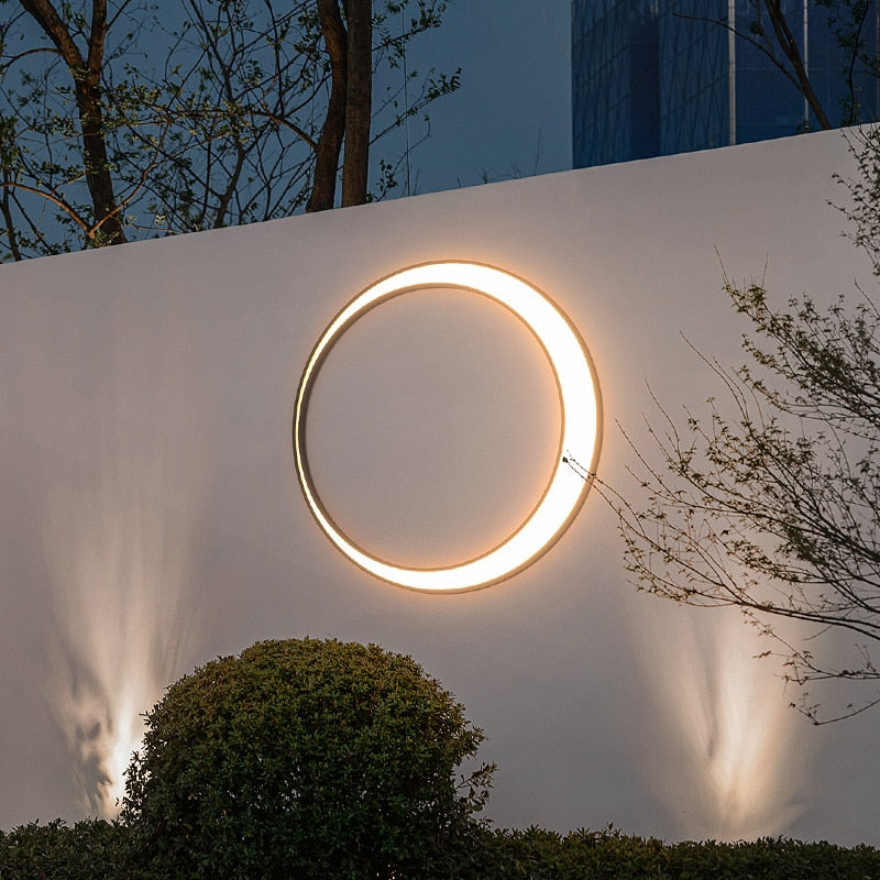 Eclipse | Outdoor Wall Light with IP65 Waterproof Rating | Warm LED Illumination for Garden and Patio 4