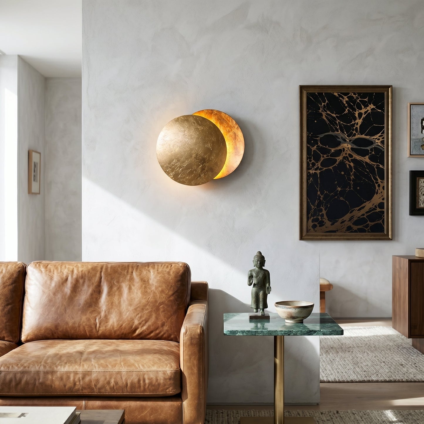 Eclipse | Wall Light with Solar Eclipse Design & Halo Effect | Modern Illumination for Unique Spaces 0