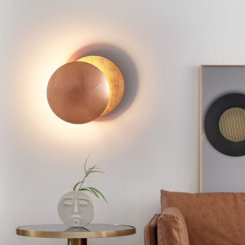Eclipse | Wall Light with Solar Eclipse Design & Halo Effect | Modern Illumination for Unique Spaces 4