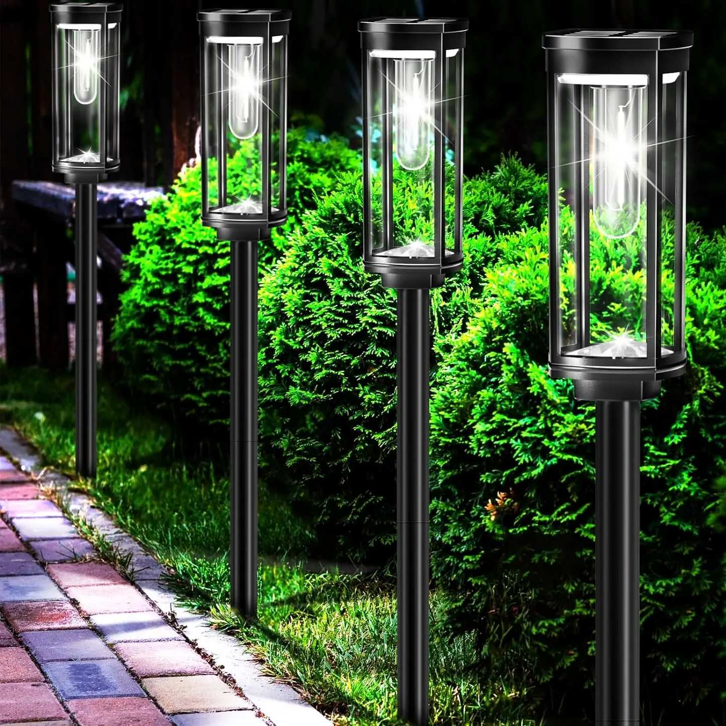 EcoGlow | Solar Lanterns with LED Light for Sustainable Outdoor Ambiance 2