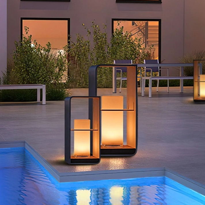 EcoGlow | Solar Lights Outdoor Lamp with LED Lighting | Stylish Illumination for Eco-Friendly Gardens 3