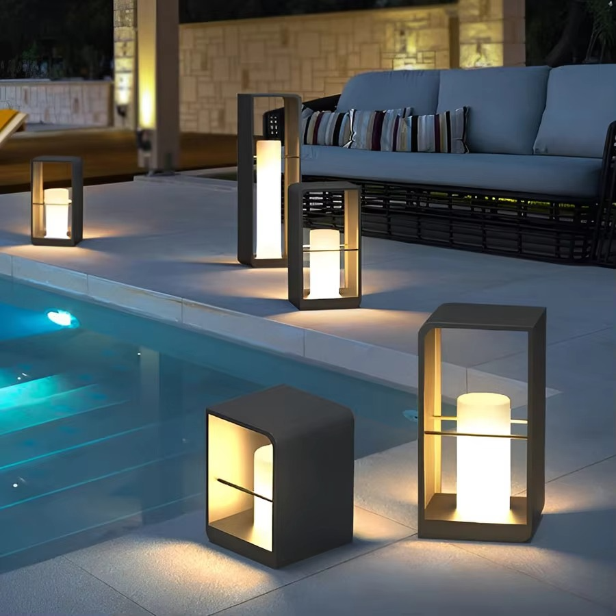 EcoGlow | Solar Lights Outdoor Lamp with LED Lighting | Stylish Illumination for Eco-Friendly Gardens 4