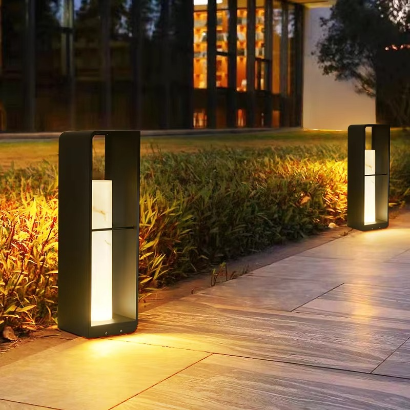EcoGlow | Solar Lights Outdoor Lamp with LED Lighting | Stylish Illumination for Eco-Friendly Gardens 8