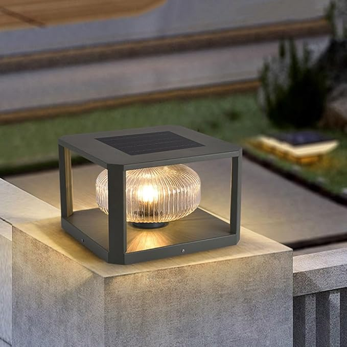 EcoGlow | Solar Outdoor Light with Weather-Resistant Design | Elegant Illumination for Gardens and Pathways 5