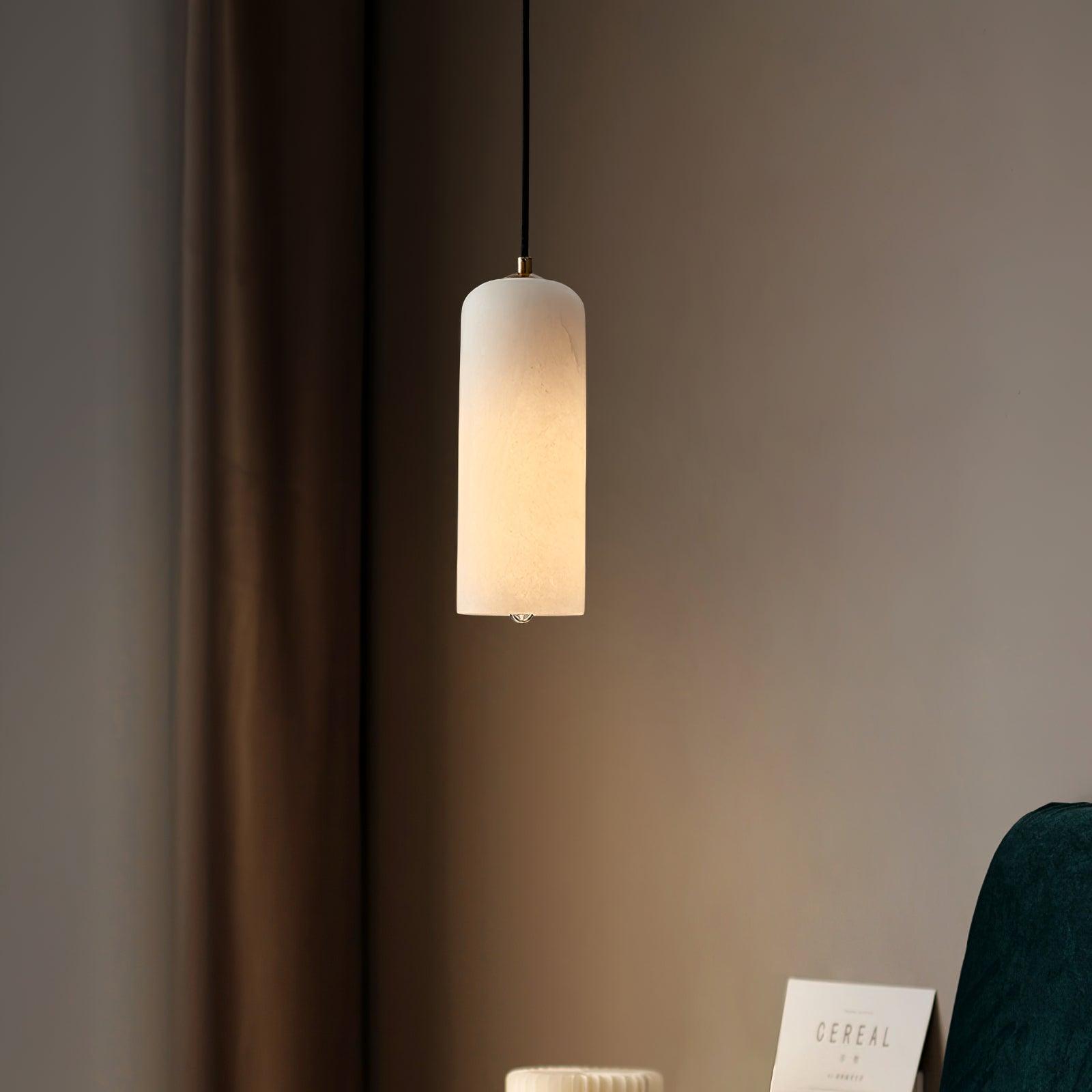 Elegant Alabaster Globe Pendant Light | Brass Finish for Ambient Kitchen Lighting 8