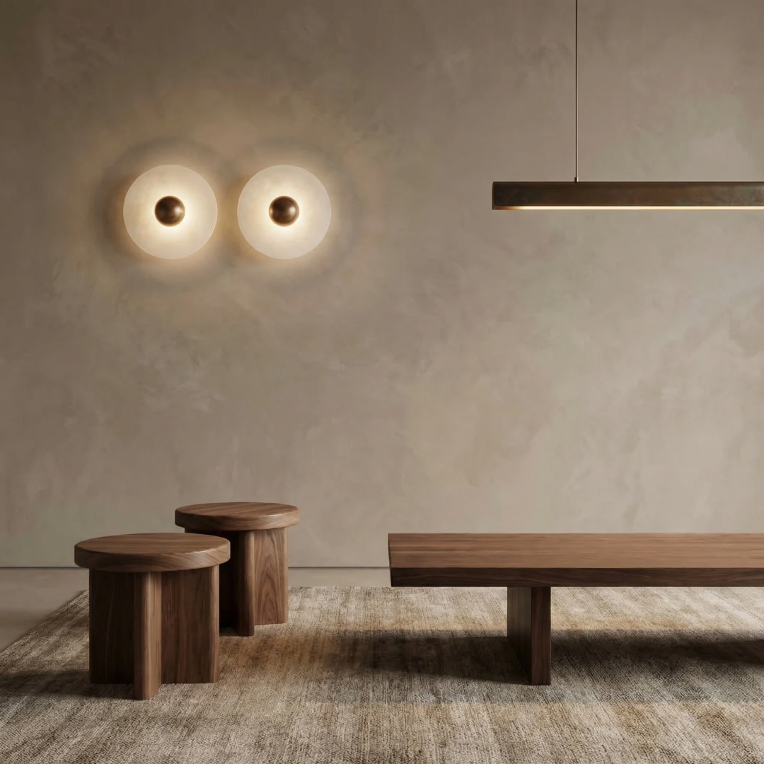 Elegant Alabaster Wall Lamp | Soft Diffused Lighting for Modern Interiors 2